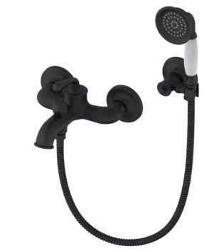 Смеситель для ванны с душем Wonzon & Woghand WW-88639008-MB матовый черный