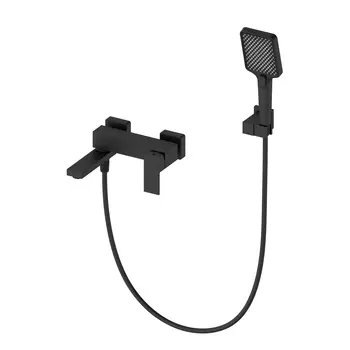 Смеситель для ванны с душем Wonzon & Woghand WW-88639016-MB матовый черный