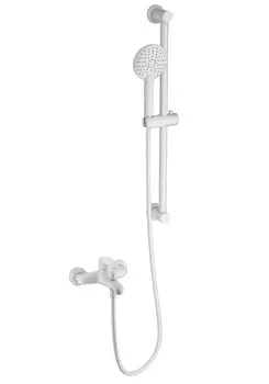 Смеситель для ванны с душем Wonzon & Woghand WW-AE3205-MW матовый белый