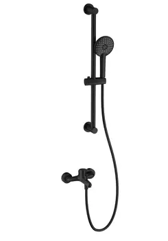 Смеситель для ванны с душем Wonzon & Woghand WW-4560-MB матовый черный