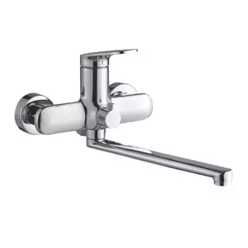 Смеситель для ванны с душем Shevanik S8502 хром