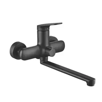 Смеситель для ванны с душем Shevanik S8502H черный