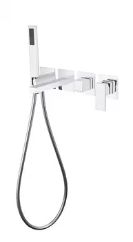 Смеситель для ванны скрытого монтажа Grocenberg GB5060CR с Картриджем Kerox (Венгрия)