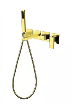 Смеситель для ванны скрытого монтажа Grocenberg GB5060GO с Картриджем Kerox (Венгрия)