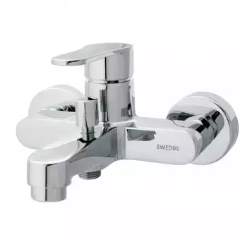 Смеситель для ванны Swedbe Neptune хром глянцевый