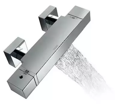 Смеситель для ванны Tres Cuadro хром (107174)