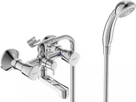 Смеситель для ванны Vidima Quadro хром (BA344AA)