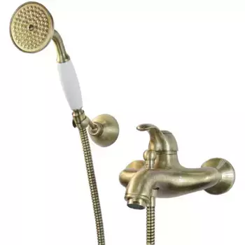 Смеситель для ванны Webert Aurora бронза