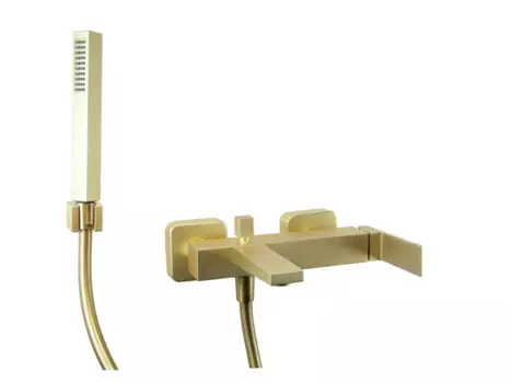 Смеситель для ванны Webert Pegaso PE850101794, золото матовое