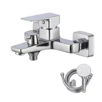 Смеситель для ванны с душем WesnaArt Narcis NAR06-310-25201 хром