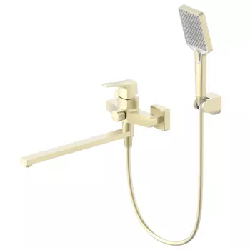 Смеситель для ванны WONZON & WOGHAND, Брашированное золото (WW-639906-BG)