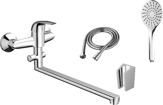 Смеситель для ванны Dorff Stark D1109500 универсальный хром