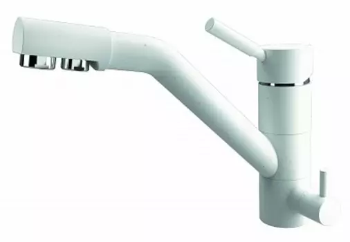 Смеситель ДУЭТ ВМ, цвет Белый (DUET ВМ White)