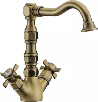 Смеситель Elghansa Praktic 19A2660-Bronze для раковины