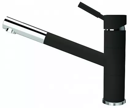 Смеситель для кухни Florentina Фита FL 313.18L.1223.302 черный матовый, антрацит