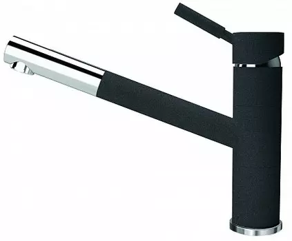 Смеситель для кухни Florentina Фита FL черный матовый