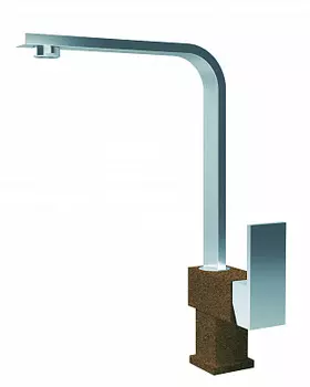 Смеситель Flortek СИЛЬВЕР FK, цвет Коричневый (SILVER FK, Brown)