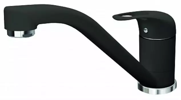Смеситель для кухни Florentina Гамма FL черный матовый