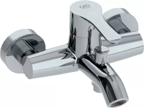 Смеситель для ванны с душем GPD Felis MBB75 хром