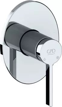 Смеситель для душа GPD Gildo MAD165 хром