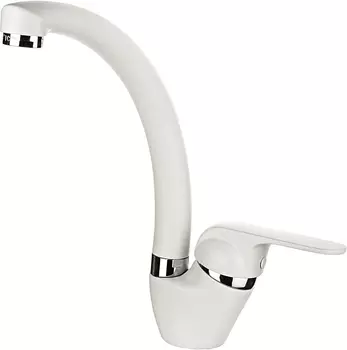 Смеситель Granula GR-2024 арктик, для кухонной мойки