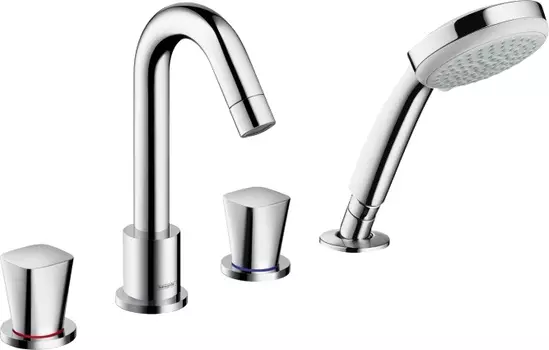 Смеситель на борт ванны Hansgrohe Logis 71314000 хром