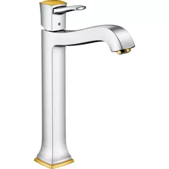 Смеситель hansgrohe Metropol Classic для раковины 31303090, золото/хром