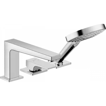 Смеситель Hansgrohe Metropol на край ванны, на 3 отверстия, хром 32551000