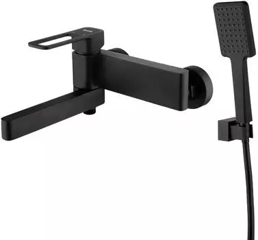 Смеситель для ванны Iddis Slide SLIBL00i02 черный матовый