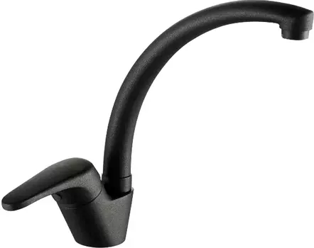 Смеситель для кухни Kaiser County 55244-3 черный, черный мрамор