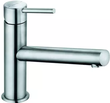 Смеситель для кухни Kludi Steel 44850F860 сталь матовый