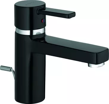 Смеситель для раковины Kludi Zenta XL 382608675 черный, хром