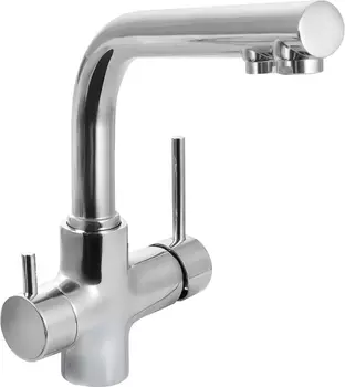 Смеситель для кухни Lemark Comfort LM3061C с подключением к фильтру, хром