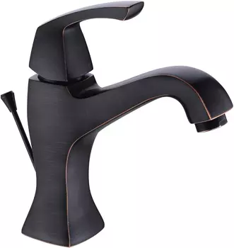 Смеситель для раковины Lemark Nubira LM6206ORB черная бронза, с донным клапаном