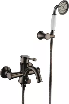 Смеситель для ванны Lemark Peretto LM6302RB черный кофе