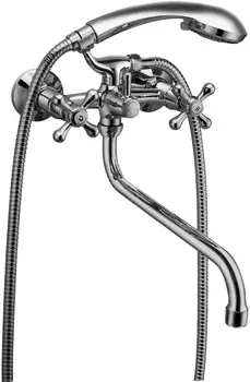 Смеситель для ванны Lemark Promotion LM6041C хром, с поворотным изливом