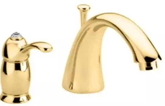 Смеситель на борт ванны Migliore Lem 25883 золотой