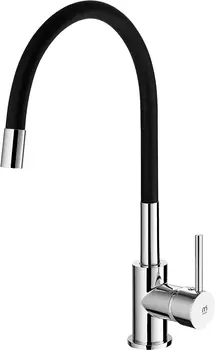 Смеситель для кухонной мойки Milardo Meal M01SB0FM05 черный, хром