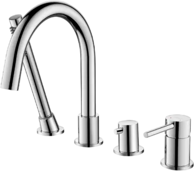 Смеситель на борт ванны AQUATEK Европа AQ1348CR хром