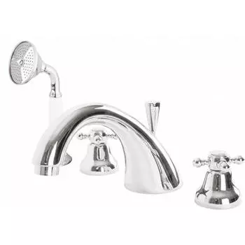 Смеситель на борт ванны Cezares Golf хром