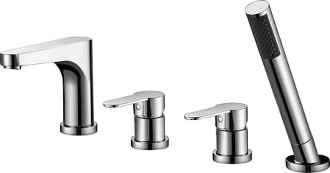 Смеситель на борт ванны Cezares LACONICO хром