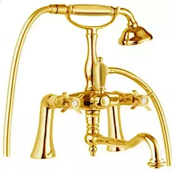 Смеситель на борт ванны Cezares Lord LORD-PBV2-03/24-M золотой