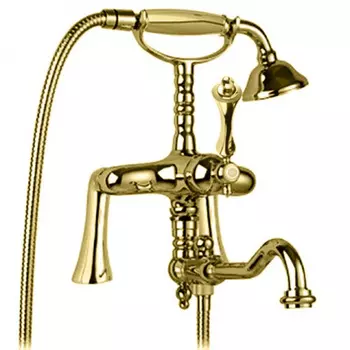 Смеситель на борт ванны Cezares Margot золото