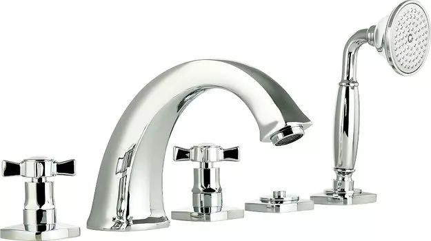 Смеситель на борт ванны Migliore Korona 28492 хром