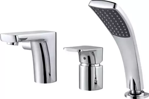 Смеситель на борт ванны Radomir D&K Берлин Фаер хром