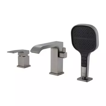 Смеситель на борт ванны Raglo R02.31.09, графит