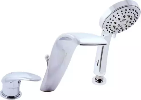 Смеситель на борт ванны Rav Slezak Dunai D461.5S хром