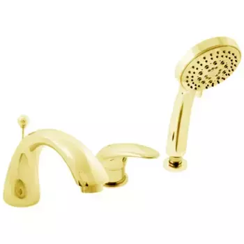 Смеситель на борт ванны Rav Slezak Dunaj D469.5SZ золото