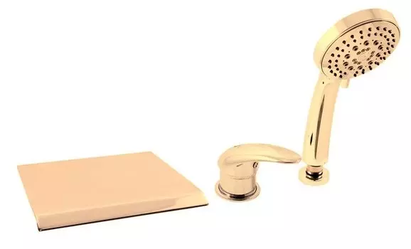 Смеситель на борт ванны Rav Slezak Dunaj золото