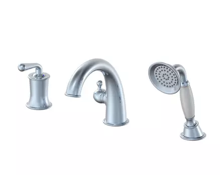 Смеситель на борт ванны Wonzon & Woghand WW-88659008-CR хром